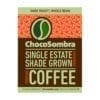 A package of coffee beans with the label for it.